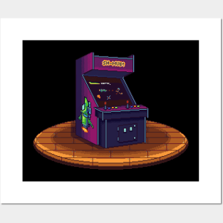 Pixel Arcade Posters and Art